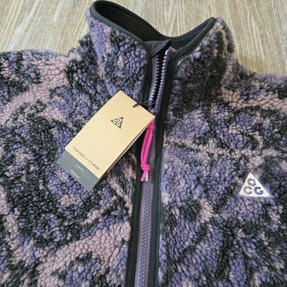 Nike ACG Candwell Glacier Men's Therma-FIT ADV Half Zip Pullover Medium M Black - Picture 5 of 16